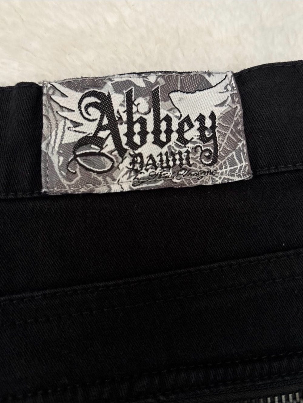 abbey dawn y2k emo skinny jeans sz 9 ✮ - Picture 10 of 10